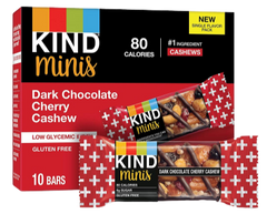 Minis Dark Chocolate Cherry Chewy Bar 10PK