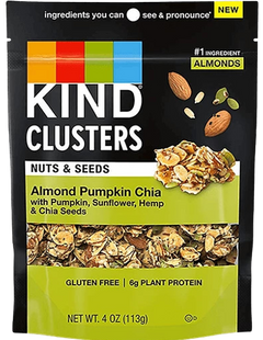 Almond Pumpkin Chia Nut Cluster