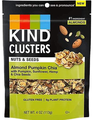 Almond Pumpkin Chia Nut Cluster