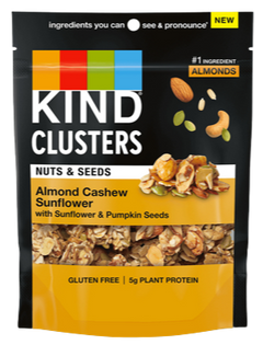 Almond Cashew Sunflower Granola Clusters