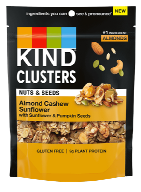 Almond Cashew Sunflower Granola Clusters