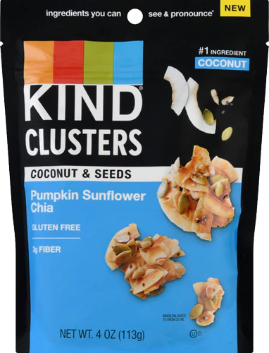 Coconut & Seeds Clusters Pumpkin Sunflower Chia