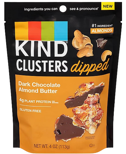Clusters Dipped Dark Chocolate Almond Butter