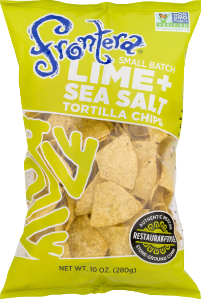 Lime & Sea Salt Tortilla Chips