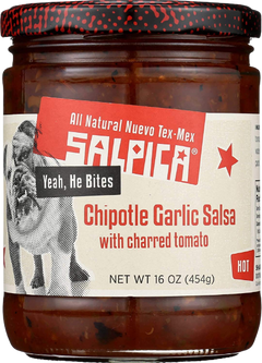 Chipotle Garlic Hot Salsa