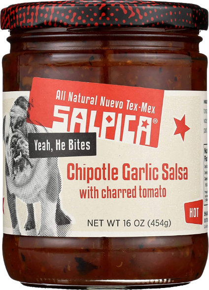 Chipotle Garlic Hot Salsa