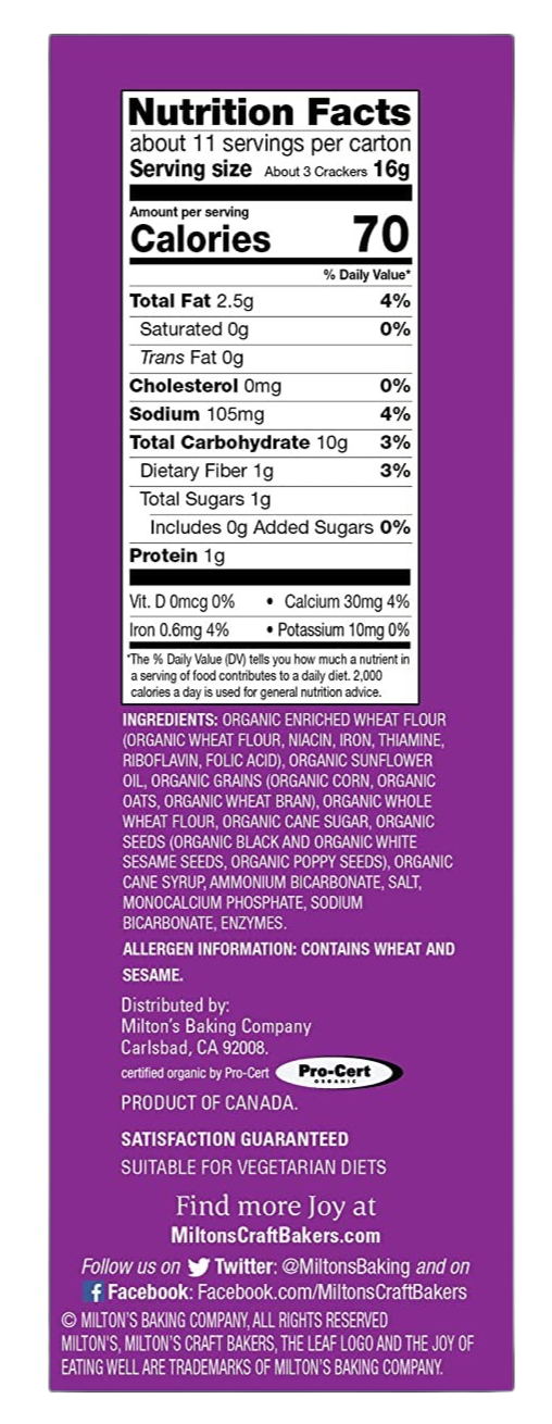 Multigrain Crackers