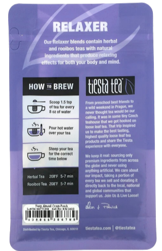 Cinnamon Almond Loose Leaf Herbal Tea