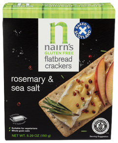 Gluten Free Rosemary Seasalt Flatbread