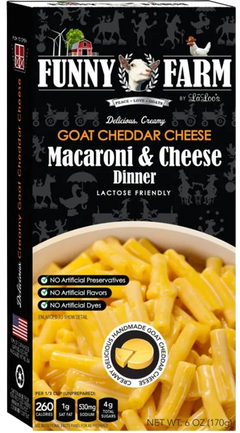Goat Cheddar Cheese Macaroni & Cheese