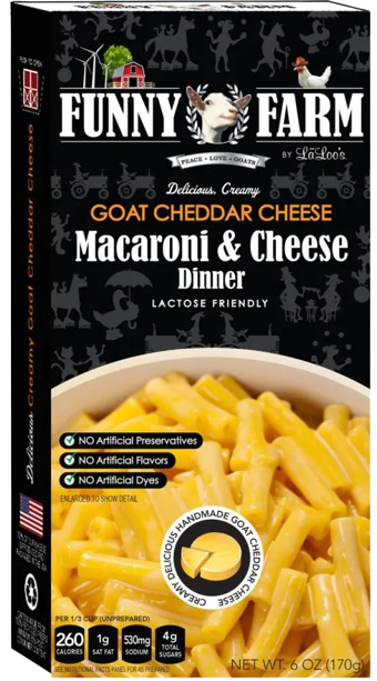 Goat Cheddar Cheese Macaroni & Cheese