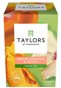 White Hibiscus & Peach Green Tea