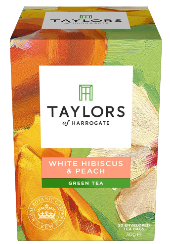 White Hibiscus & Peach Green Tea