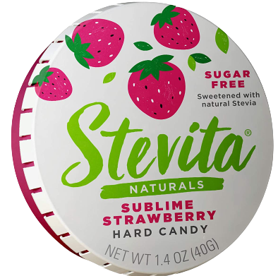Sugar Free Strawberry Hard Candy
