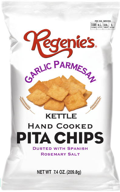 Garlic Parmesan Pita Chips
