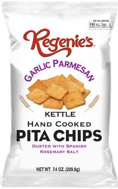 Garlic Parmesan Pita Chips
