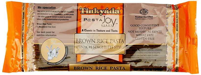 Spinach Brown Rice Spaghetti Style, Gluten Free
