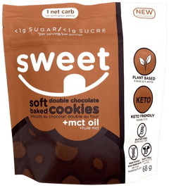 Soft Baked Double Chocolate Cookies