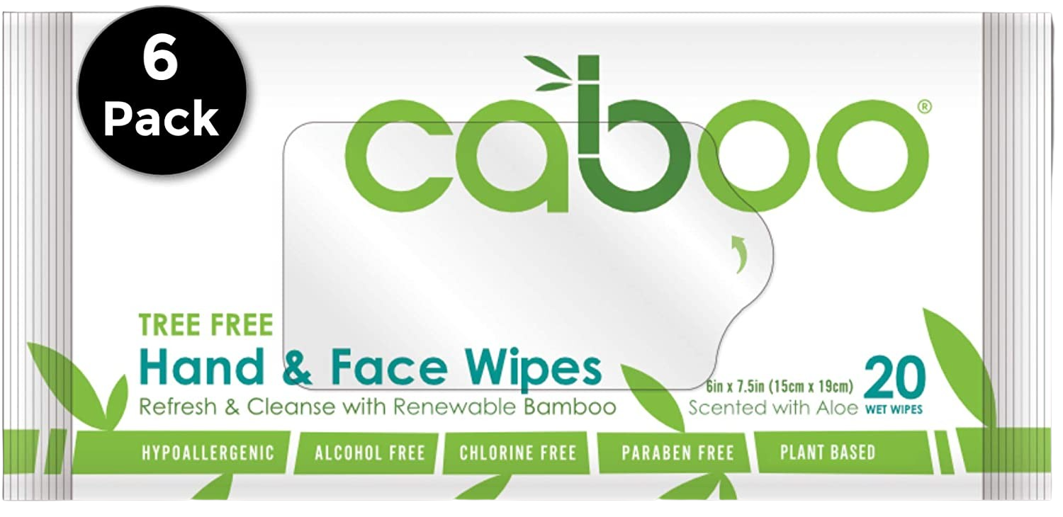 Bamboo Wet Wipes (6 Pack)
