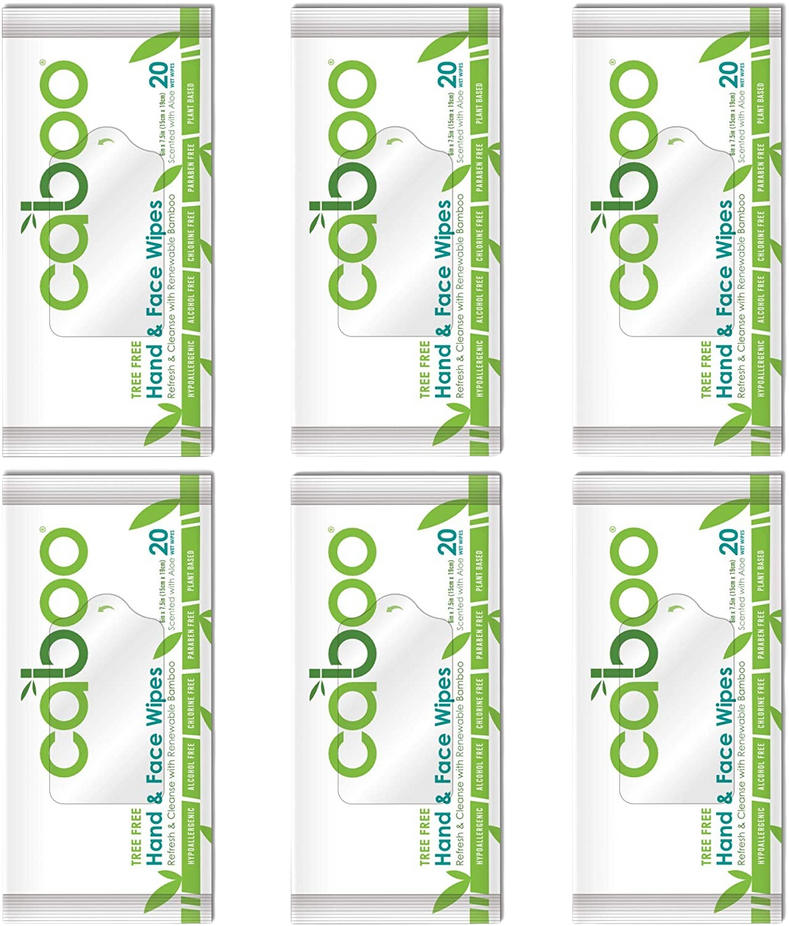 Bamboo Wet Wipes (6 Pack)