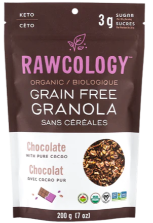 Gluten Free Organic Chocolate Cacao Granola
