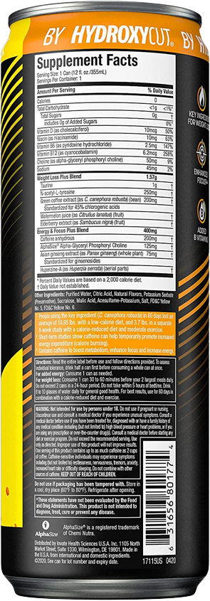 Cut Energy - Orange Mango Pineapple