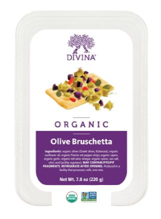 Olive Bruschetta Cup