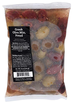 Pitted Greek Olive Mix