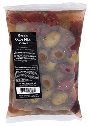 Pitted Greek Olive Mix