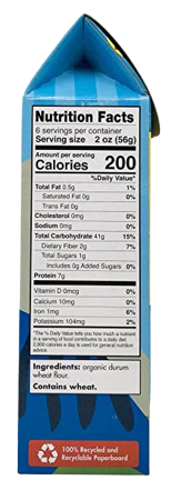 Organic Dinosaur Shaped Pasta