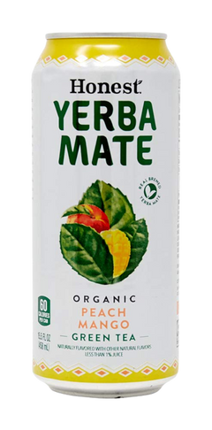 Organic Yerba Mate Peach Mango Green Tea