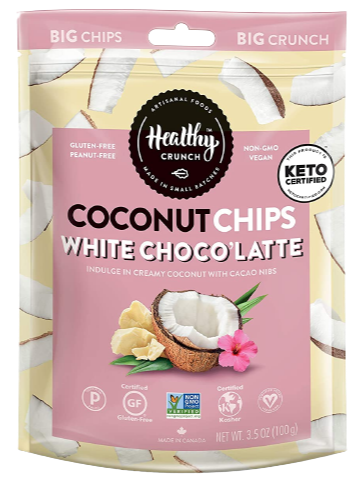 White Choco Latte Coconut Chips