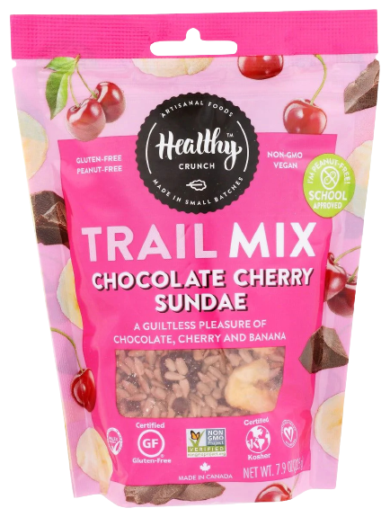 Chocolate Cherry Sundae Trail Mix