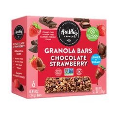 Strawberry Chocolate Granola Bars