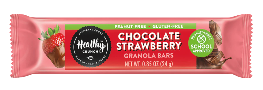 Strawberry Chocolate Granola Bars