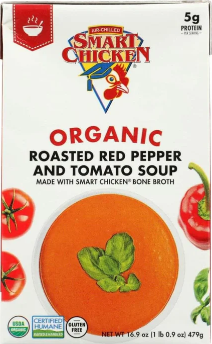Organic Roasted Red Pepper And Tomato Soup