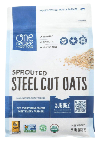 Sprouted Steel Cut Oats