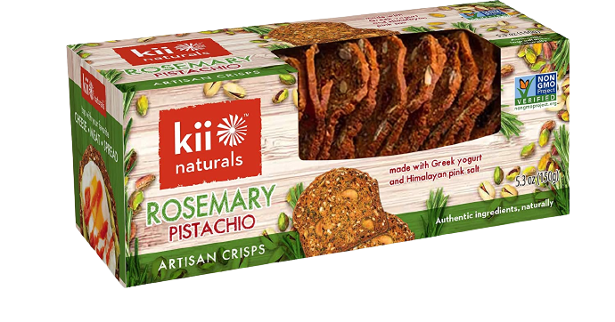 Rosemary & Pistachio Crisps