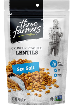 Lightly Salted Crunchy Lentils