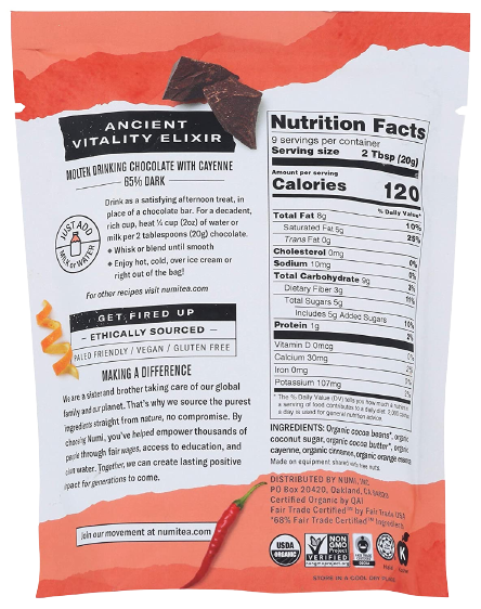 Touch Of Chili Drinking Chocolate