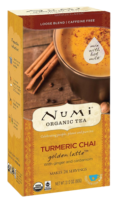 Organic Golden Latte Turmeric Chai Tea Powder