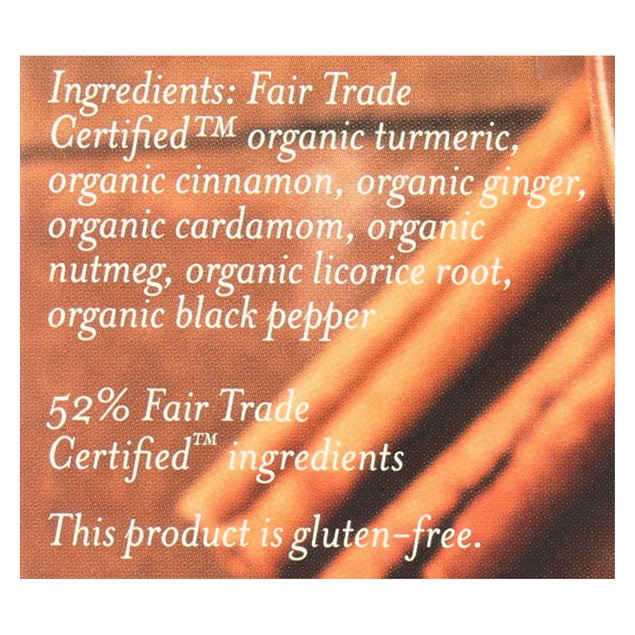 Organic Golden Latte Turmeric Chai Tea Powder
