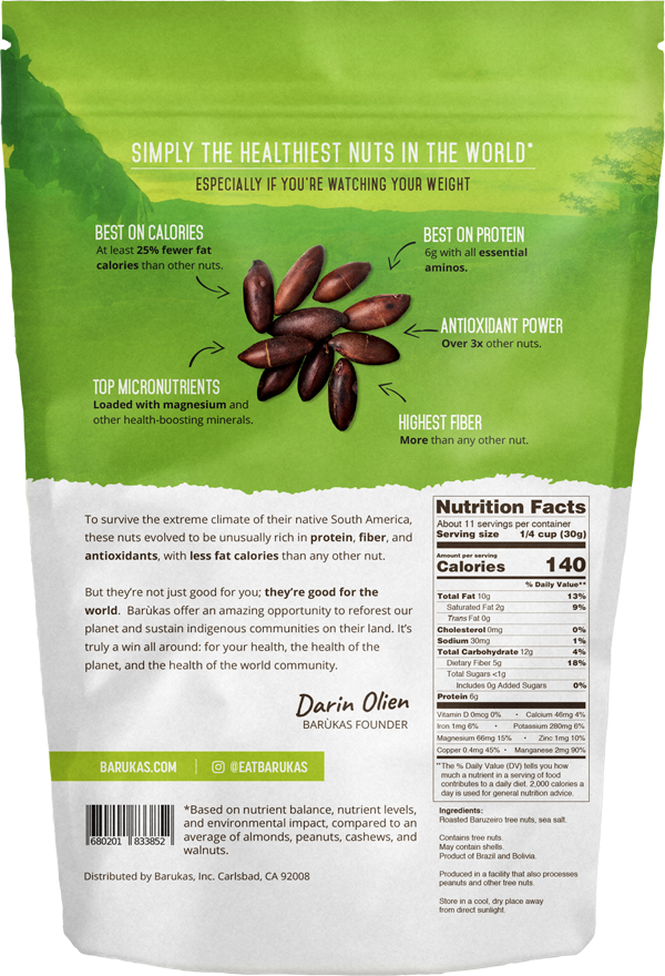 Roasted Tree Nuts With Sea Salt