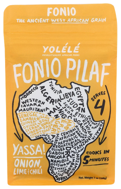 Onion Chili Lime Fonio Pilaf