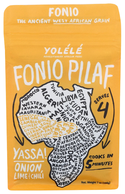 Onion Chili Lime Fonio Pilaf