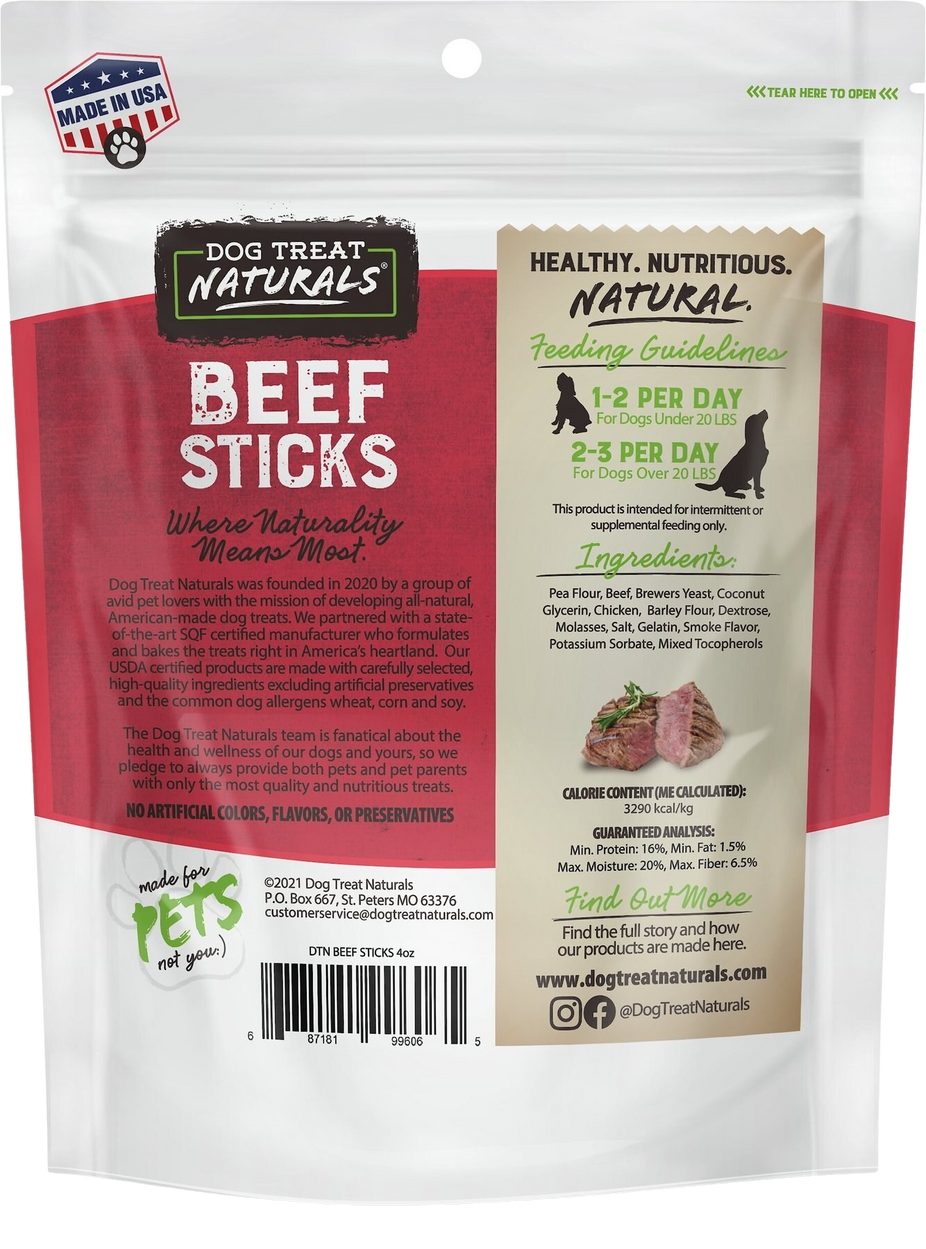 Beef Sticks Dog Treats