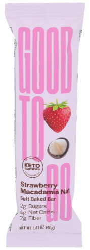 Strawberry Macadamia Nut Soft Baked Bar