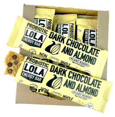 Dark Chocolate Almond Probiotic Bar