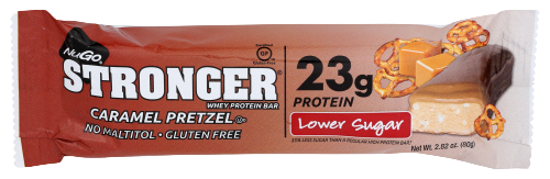 Stronger Caramel Pretzel Bar