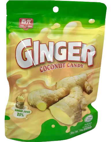Ginger Coconut Candy